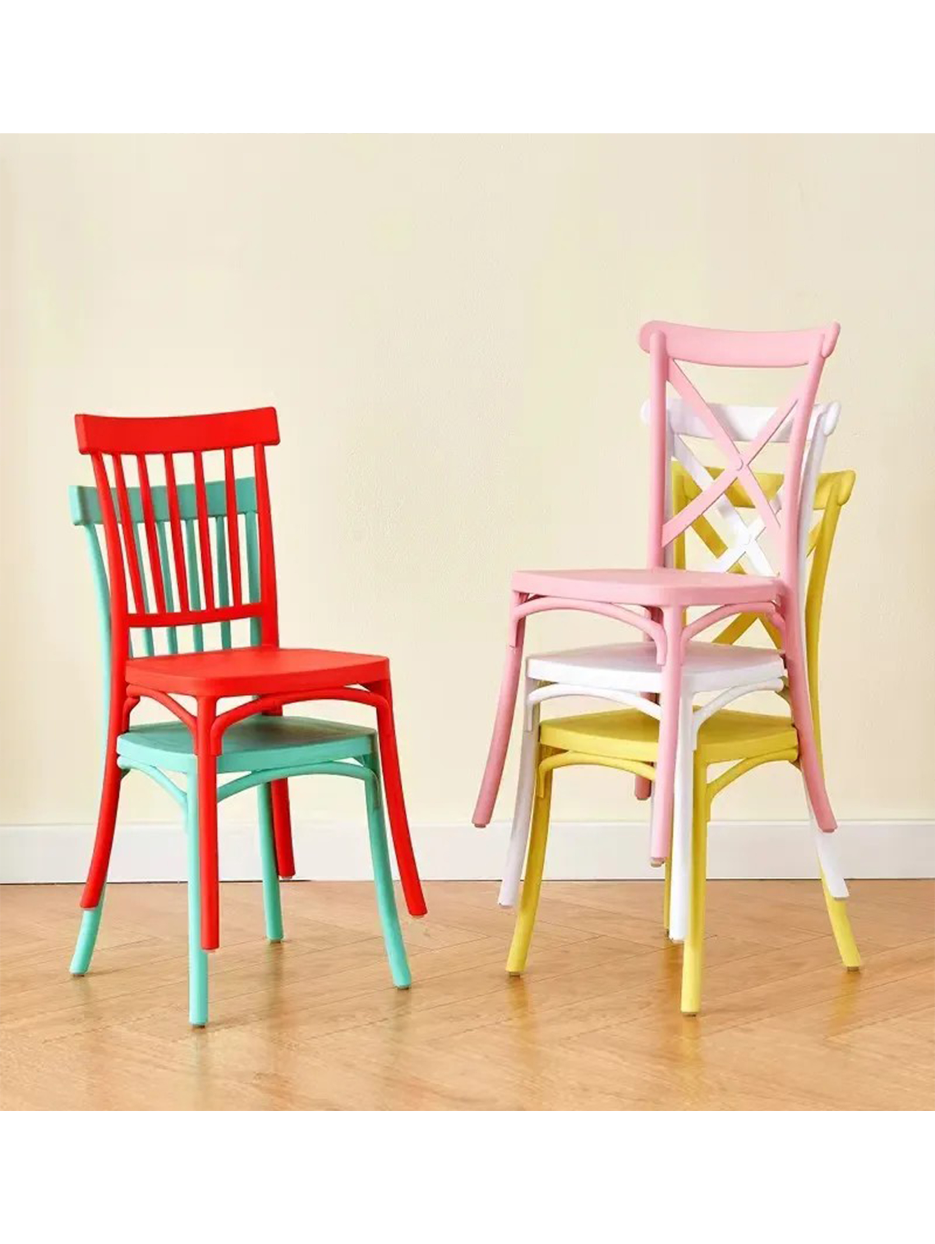 Jett Stackable Plastic Chair