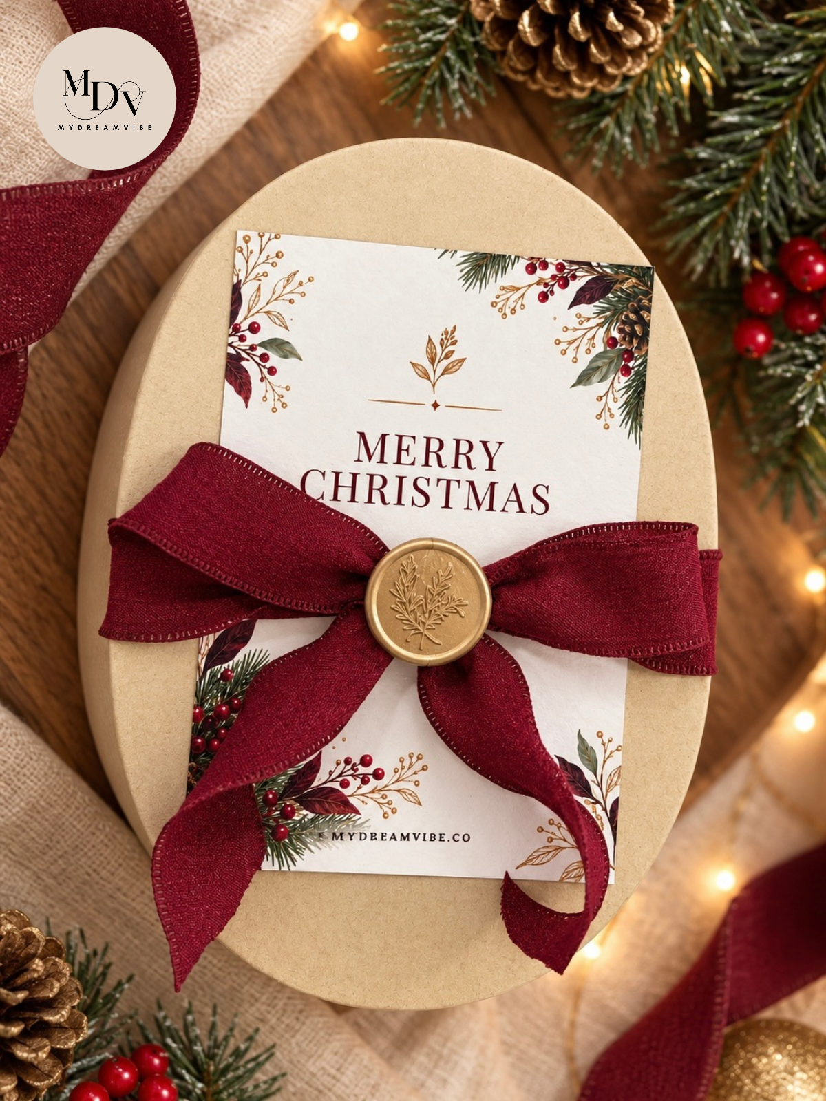 Christmas Bliss — Reed Diffuser & Candle Gift Set