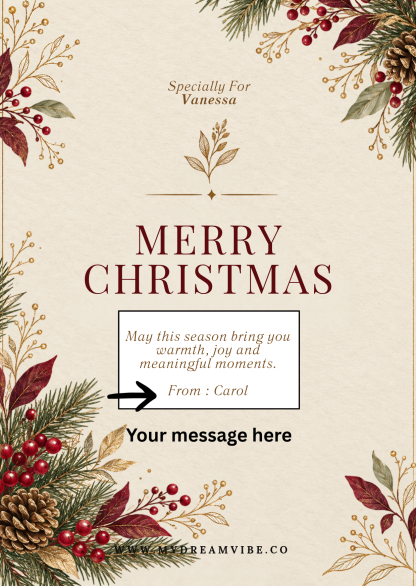 Christmas Warm Wishes: Engraved Flask, Tea & Honey Christmas Gift Set