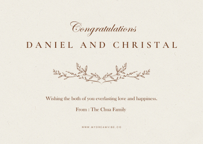 Toast to Forever - Engraved Champagne Glass (Add on Champagne)