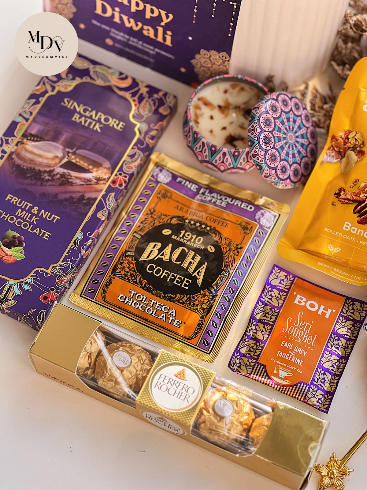 DEEPAVALI 2025 - Golden Glow Festive Hamper (FREE DELIVERY)