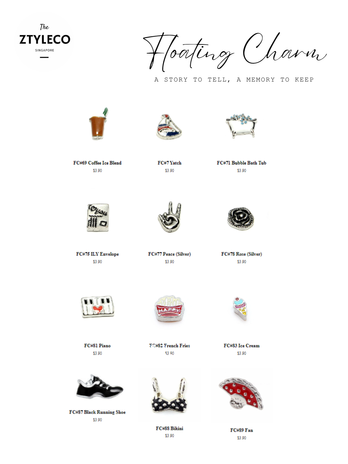 Couple Memory Locket Keychain / Necklace Set