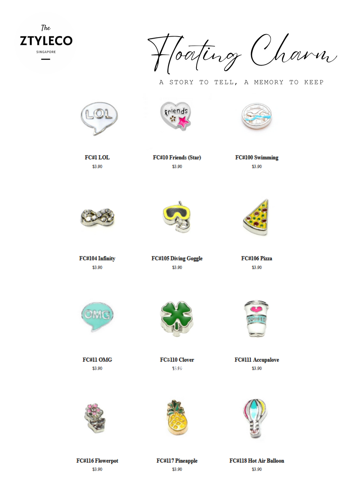 Couple Memory Locket Keychain / Necklace Set