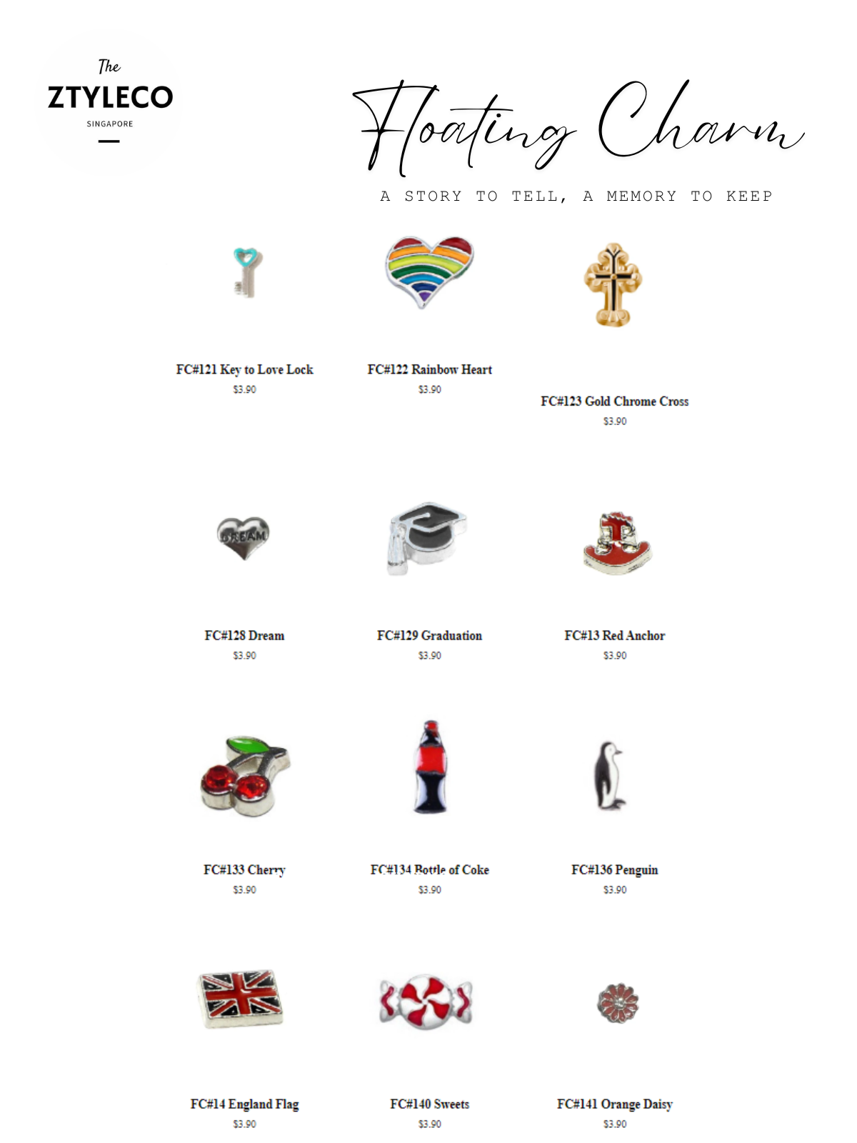 Couple Memory Locket Keychain / Necklace Set