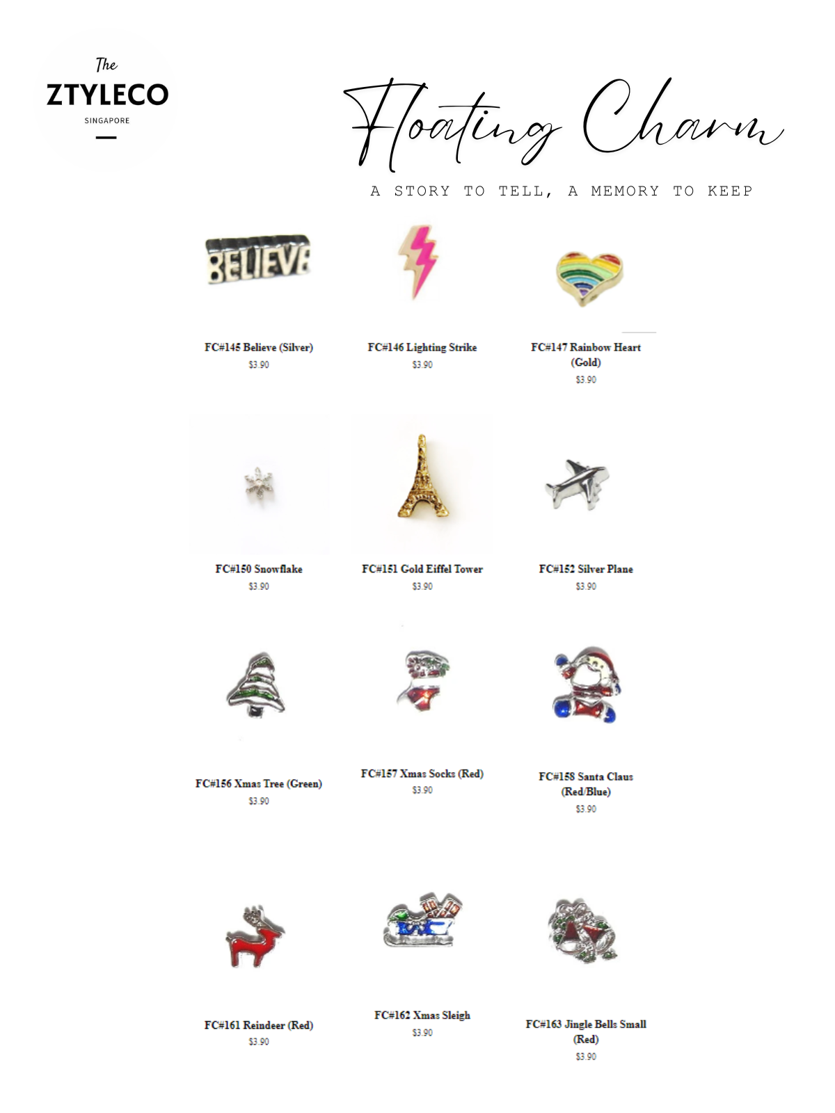 Couple Memory Locket Keychain / Necklace Set