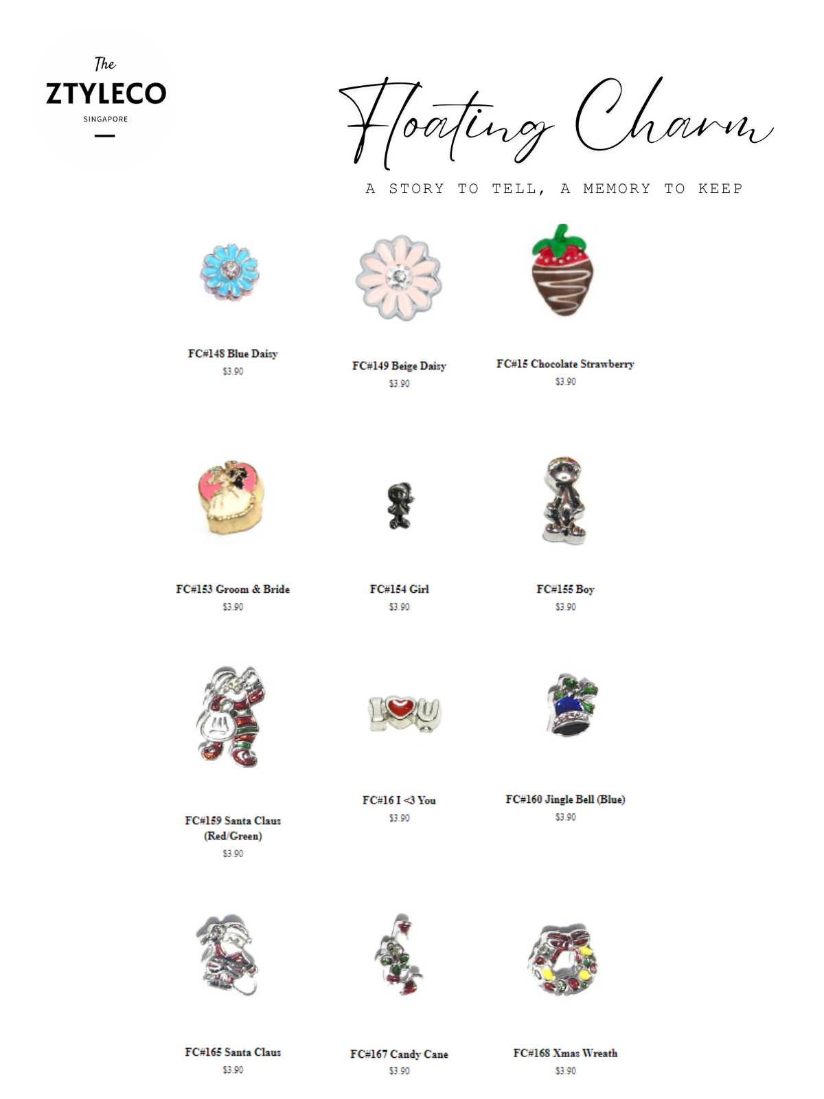 Couple Memory Locket Keychain / Necklace Set