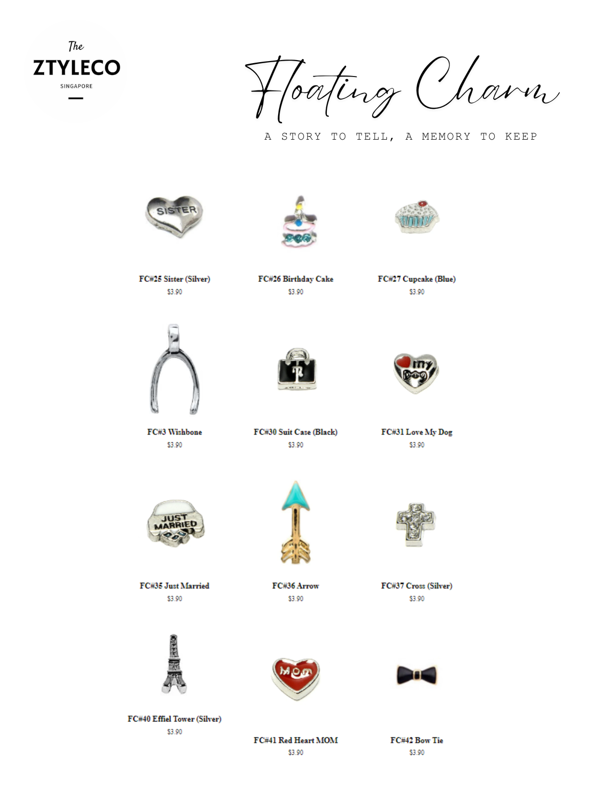 Couple Memory Locket Keychain / Necklace Set