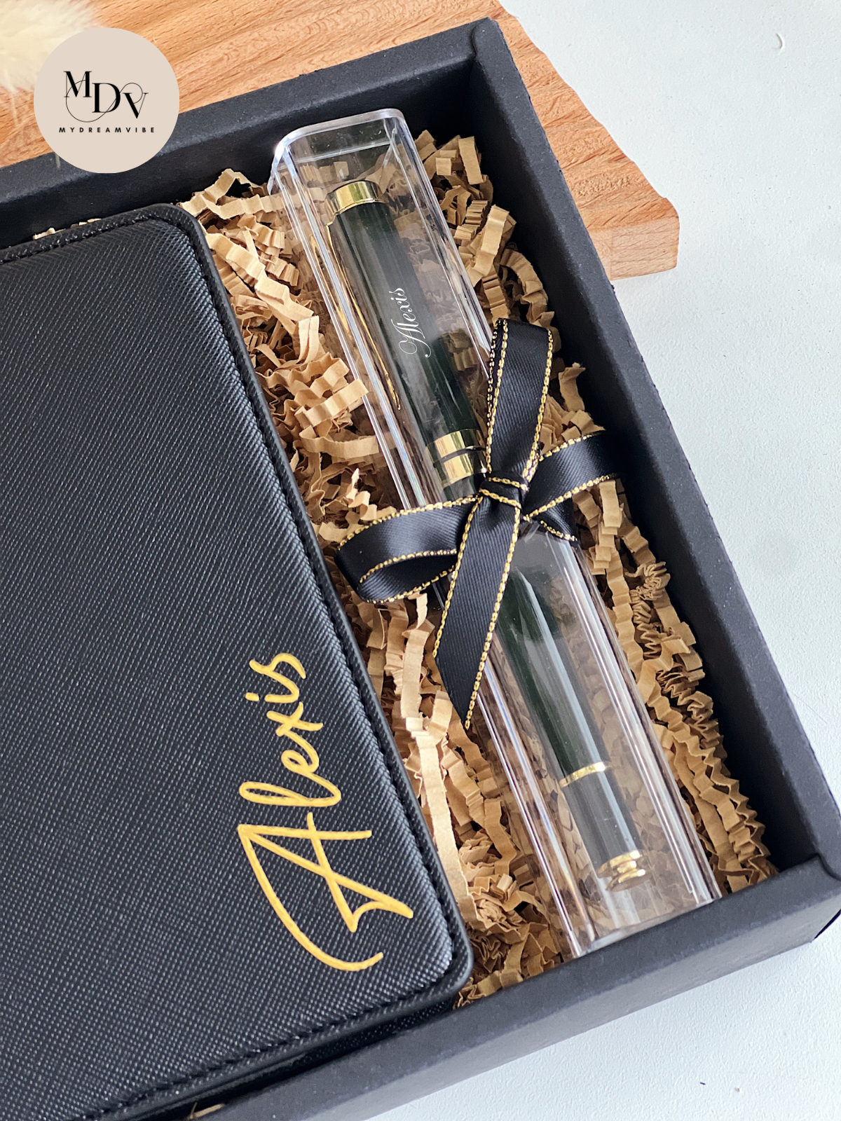 Jet Set Essentials - Personalised Passport Holder & Pen Gift Set