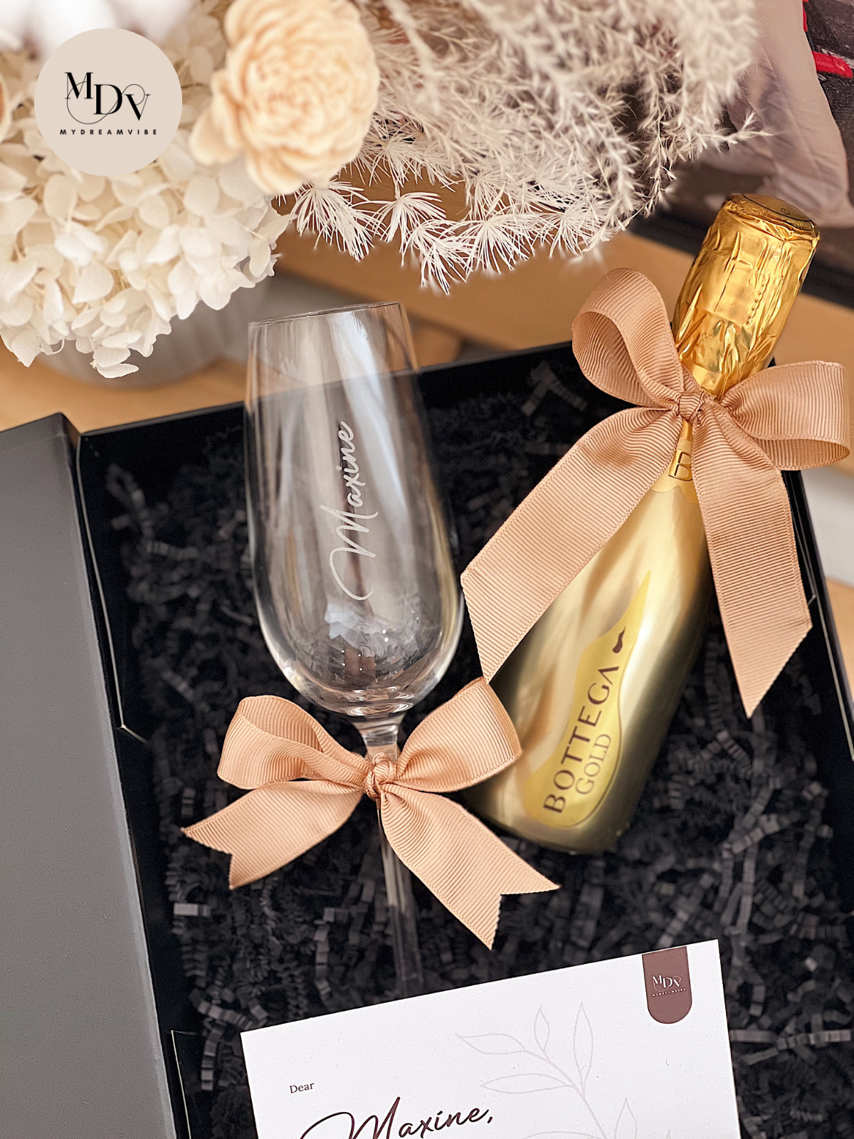 Luxe Engraved Champagne Moments Set - Gift A Toast
