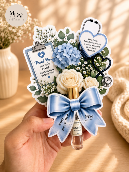 The Moment of Calm Board: Custom Nurses' Day 3D Gift Card Set