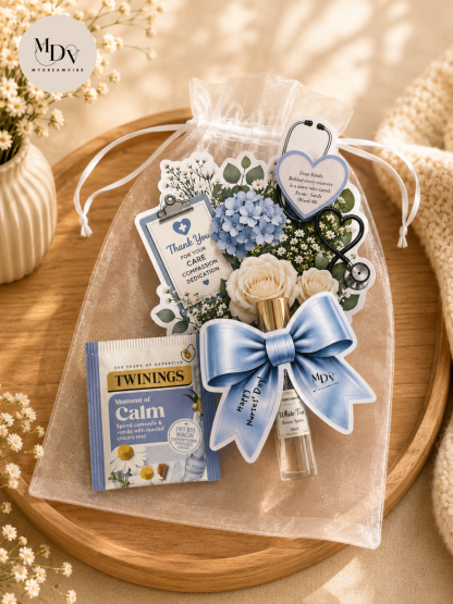 The Moment of Calm Board: Custom Nurses' Day 3D Gift Card Set