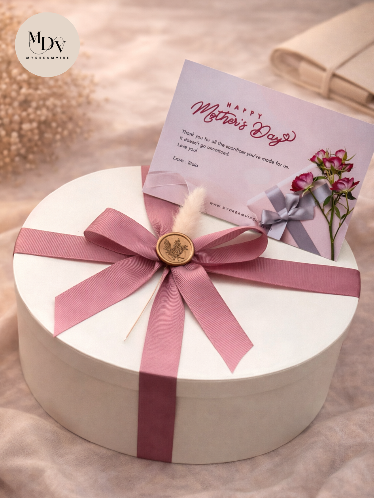 The Signature Glow & Bloom Luxe Set | Personalized Wellness Gift - Happy Mother's Day