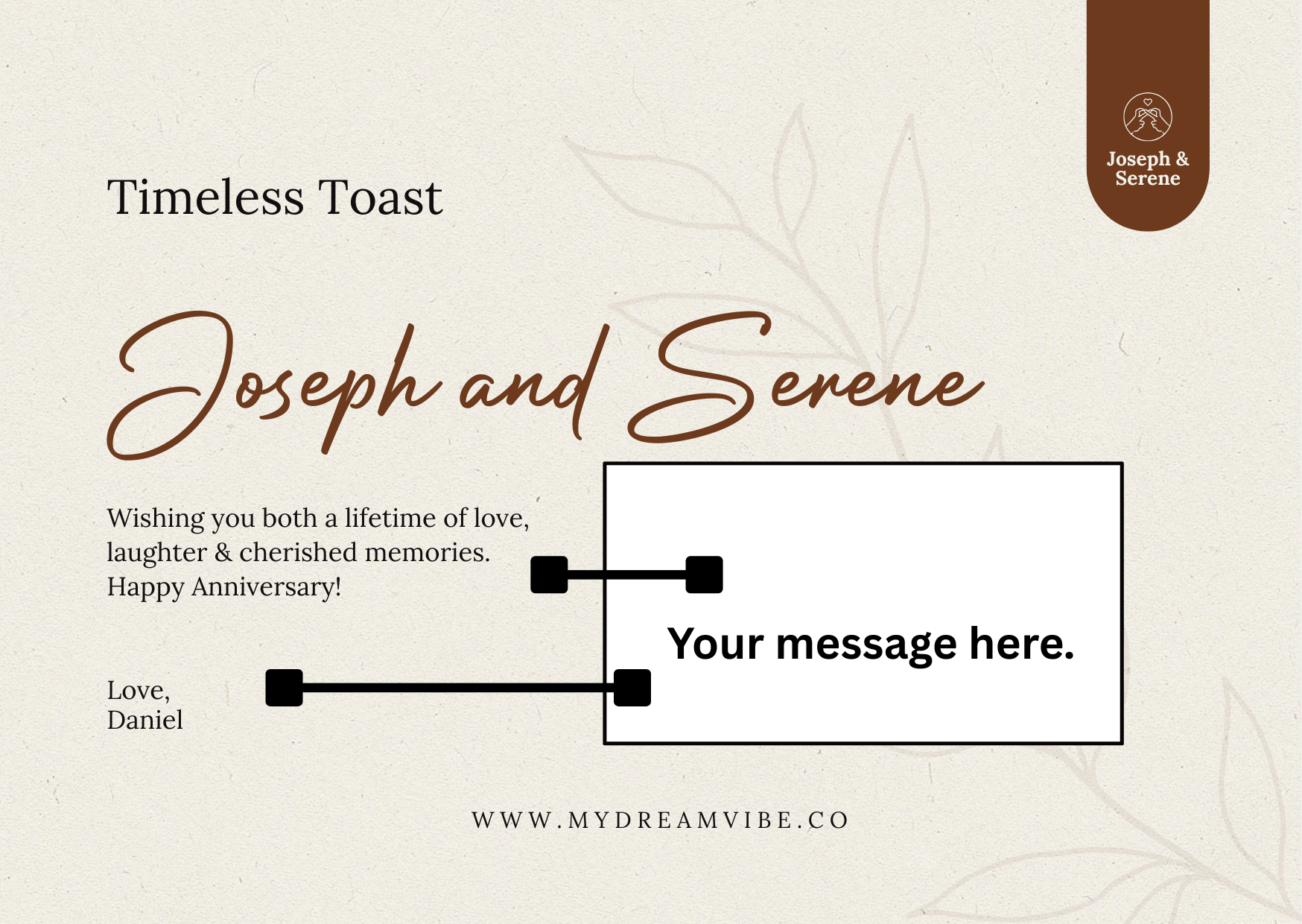 Timeless Toast – Wine Glass Gift Set for Couples