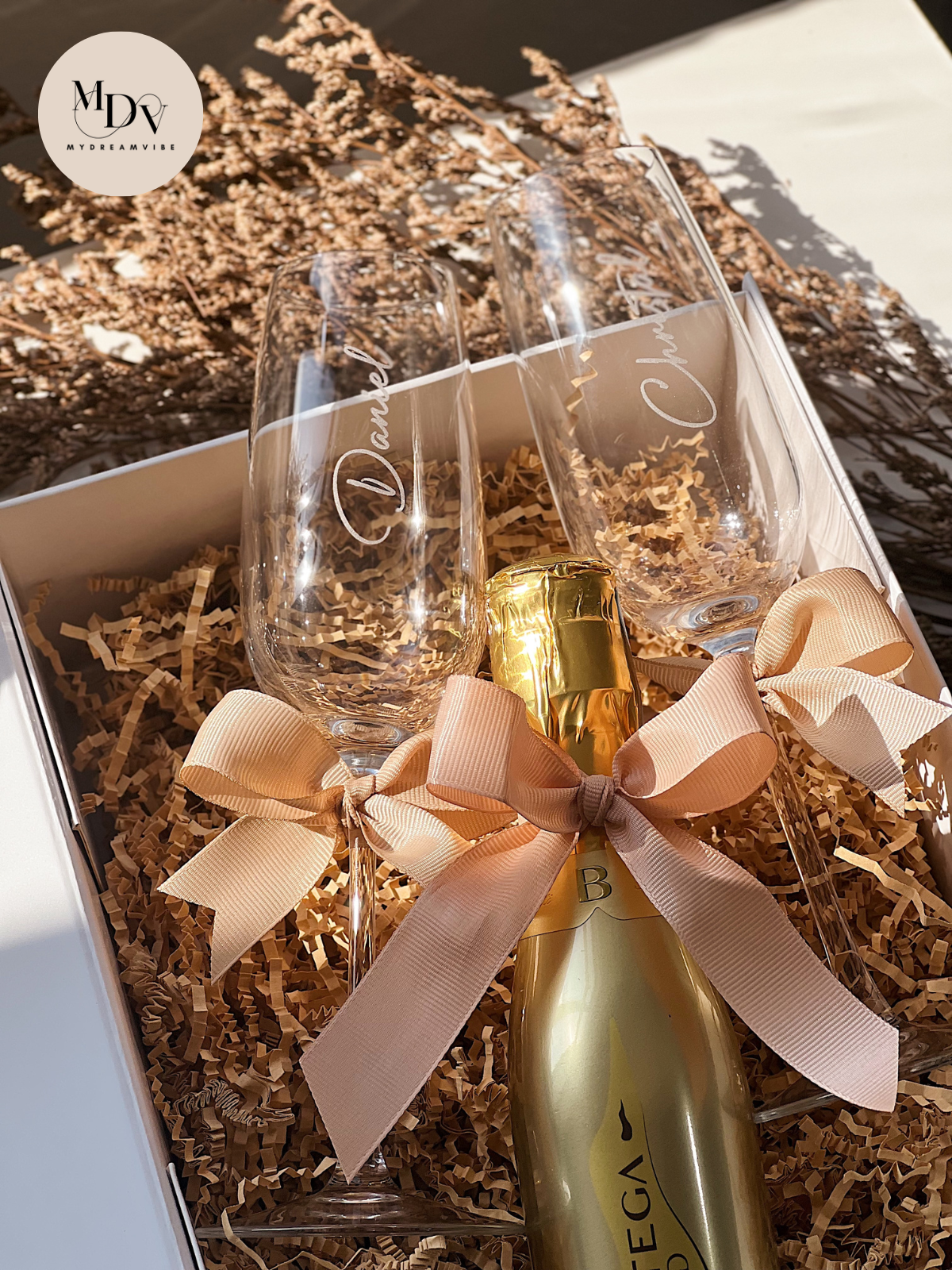 Toast to Forever - Engraved Champagne Glass (Add on Champagne)