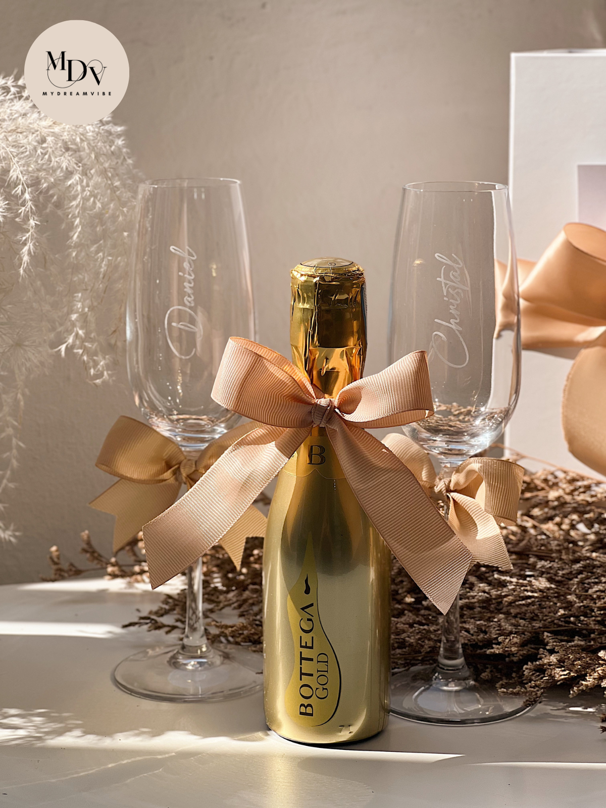 Toast to Forever - Engraved Champagne Glass (Add on Champagne)