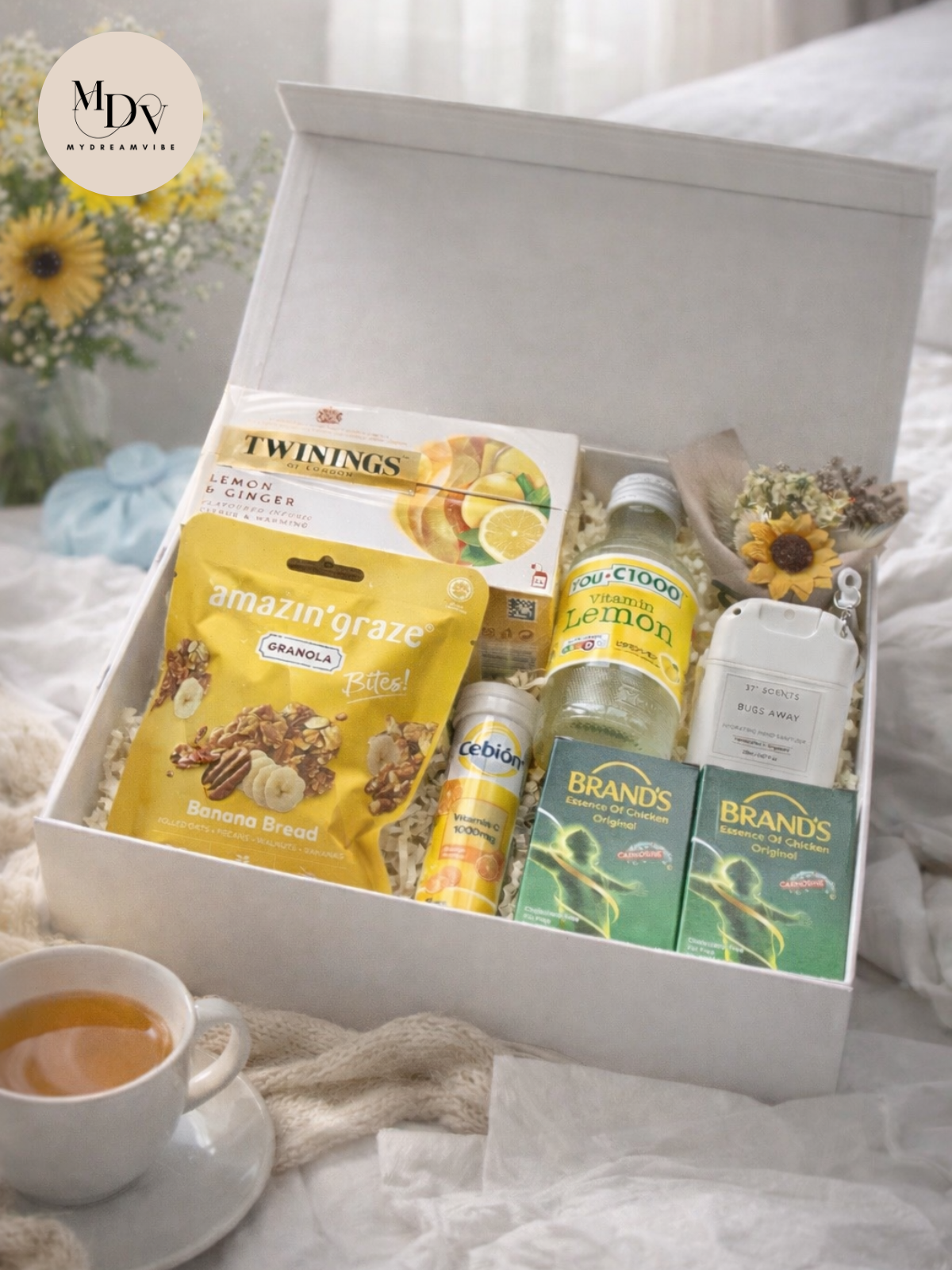 Vitamin Sea & Serenity - Get Well Soon Wellness Gift Box (FREE FIXED DATE DELIVERY)