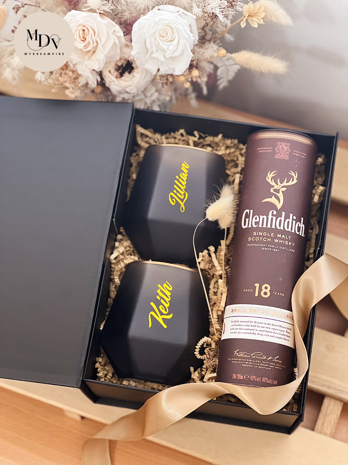 Wedding Gift - Perfect Couple Whiskey Set