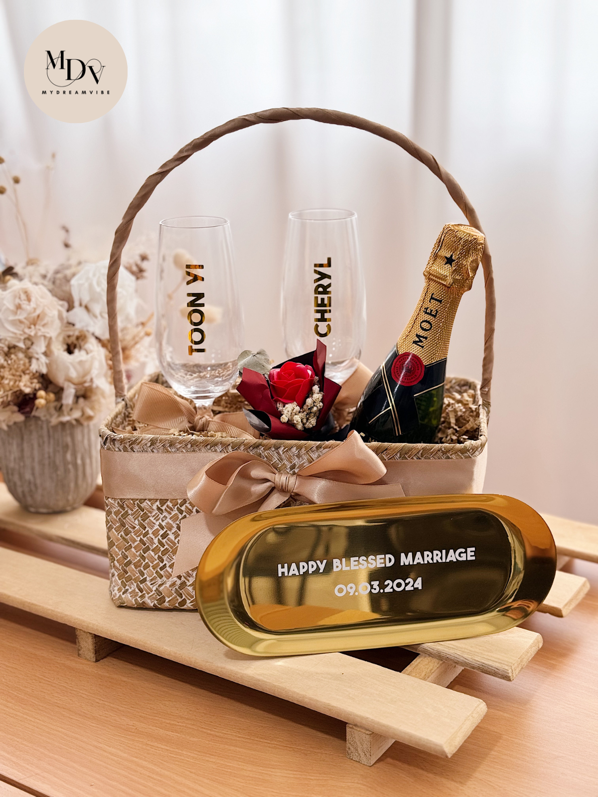 Wedding Gift - Perfect Wedding Champagne Toast