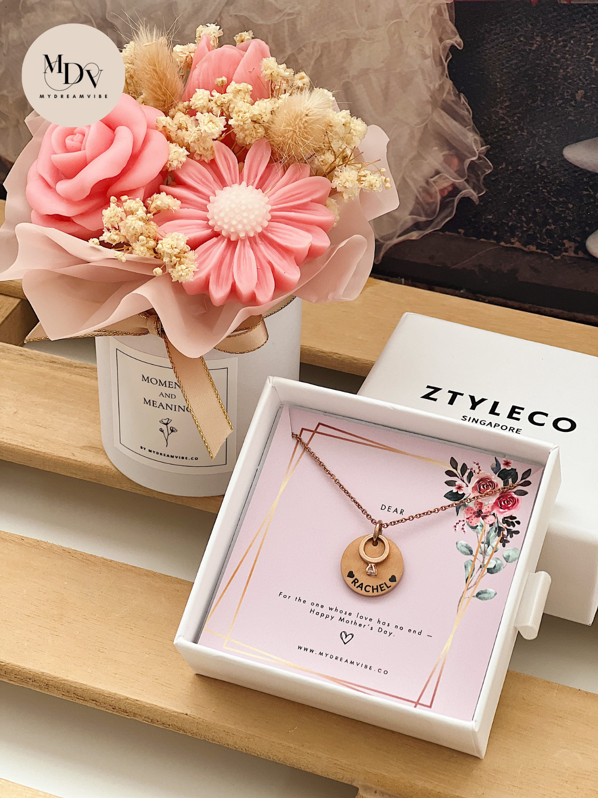 Wedding Ring Charm Necklace | Bracelet - Rose Gold / Gold / Steel
