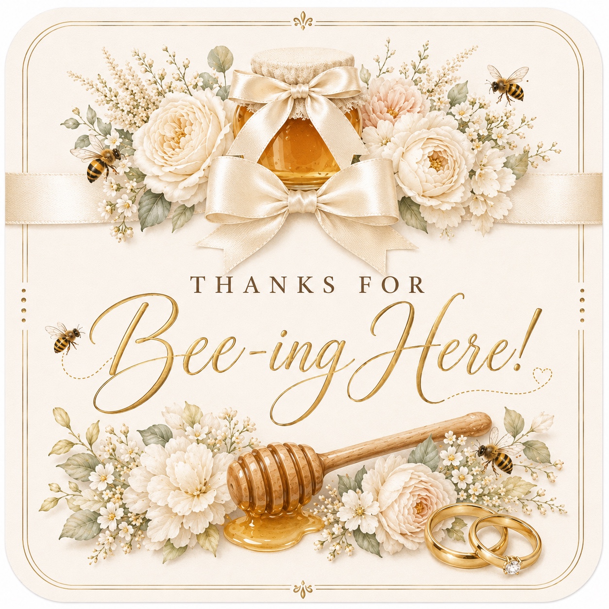 Personalised Honey Jar Wedding Favours – Sweet Keepsake Gift (Min. 20 QTY) - Whatsapp to discuss