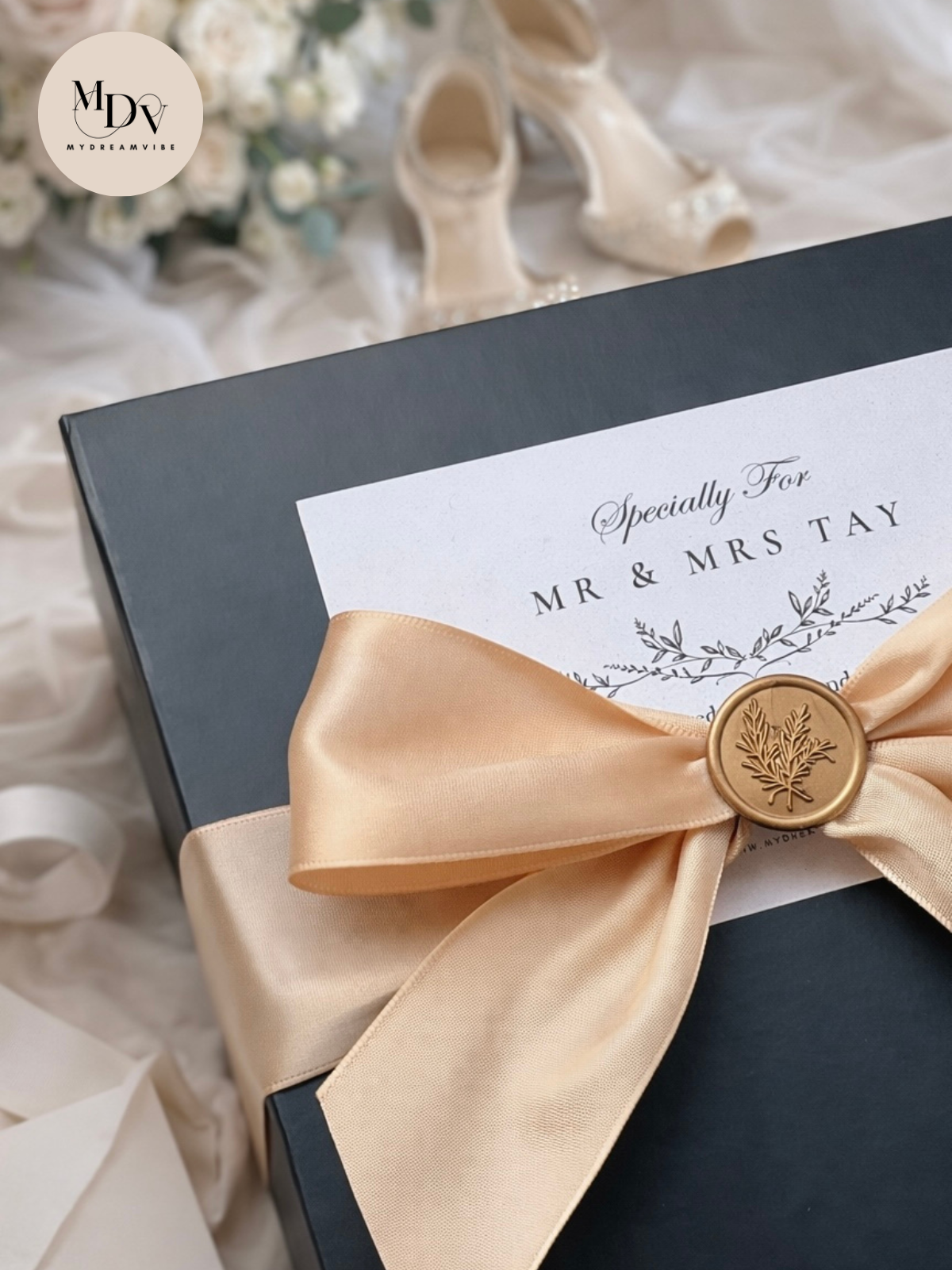 Timeless Toast – Personalised 490ml Wine Glass Gift Set