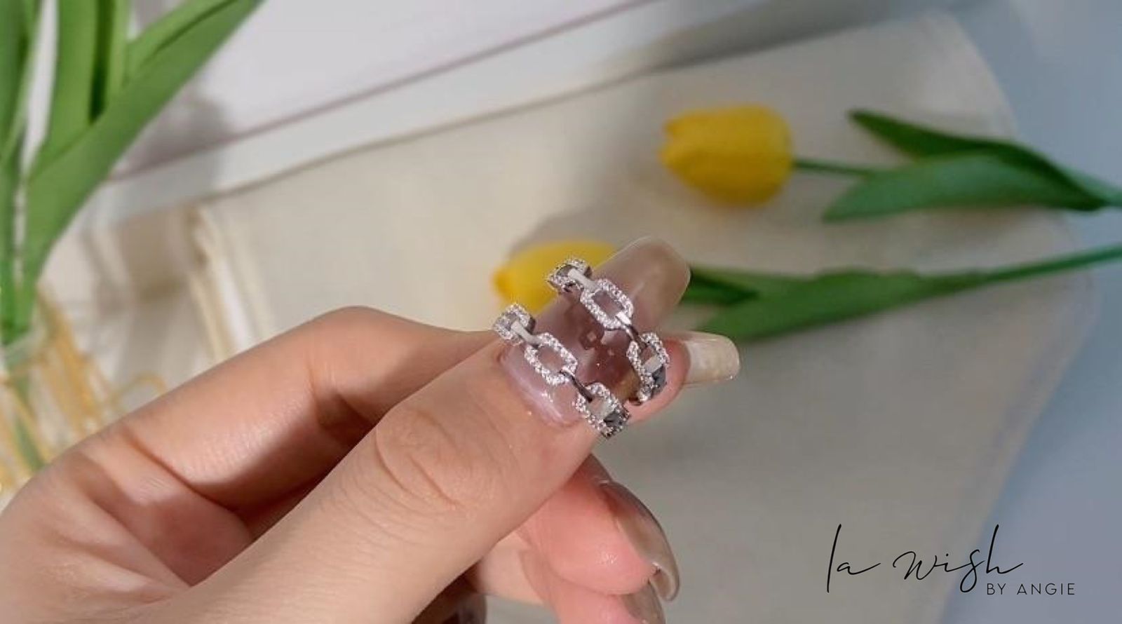 La Wish By Angie Link Hoop Earrings