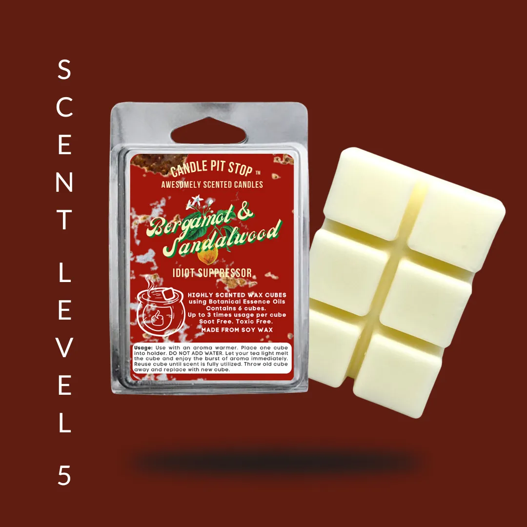 "Bergamot & Sandalwood" Wax Cubes