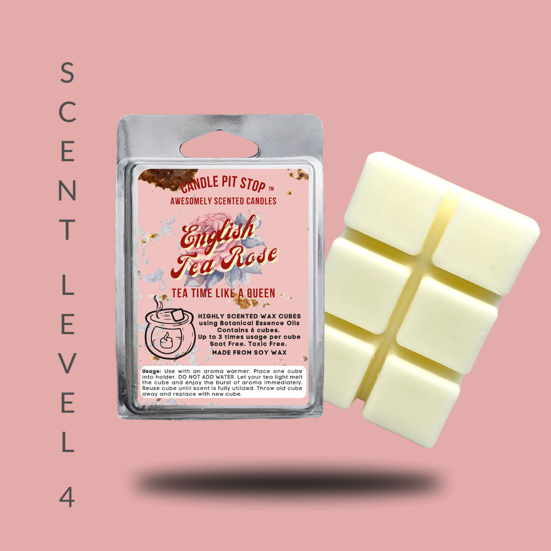 "English Tea Rose" Wax Cubes