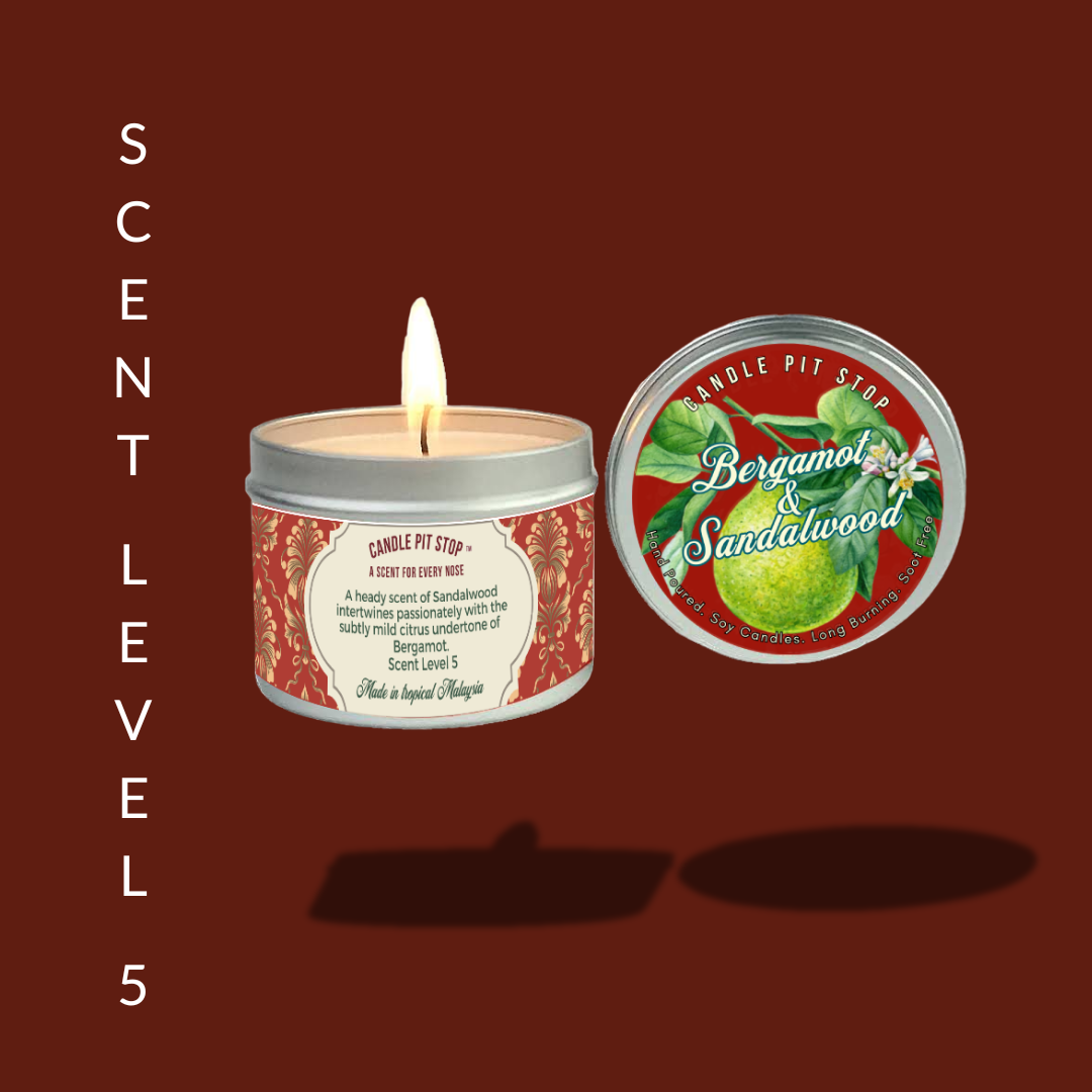 "Bergamot & Sandalwood", 110g