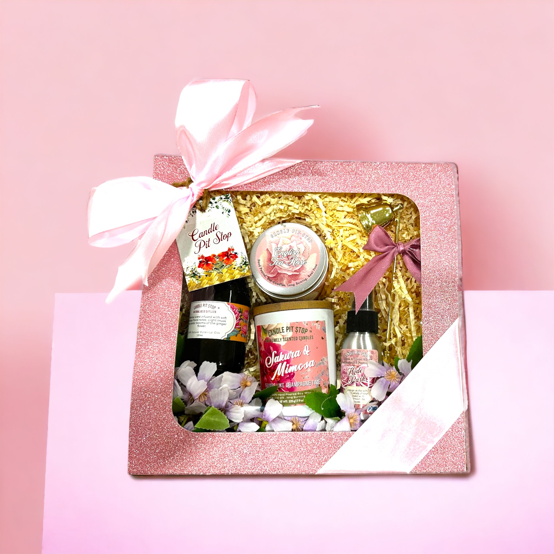 Candle Gift Set Pinkober Collection