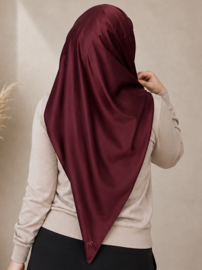 LARA TRI SATIN SHAWL