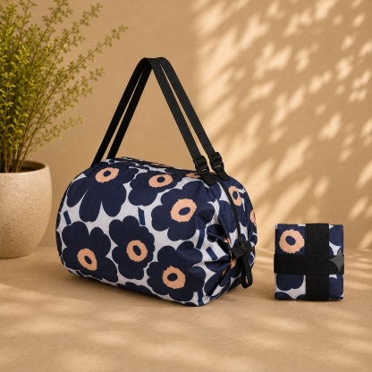 Travel Shopping Bag (With Zip)