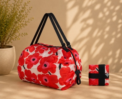 Travel Shopping Bag (With Zip)