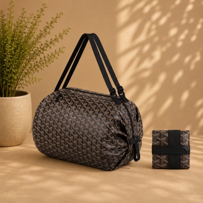 Travel Shopping Bag (With Zip)