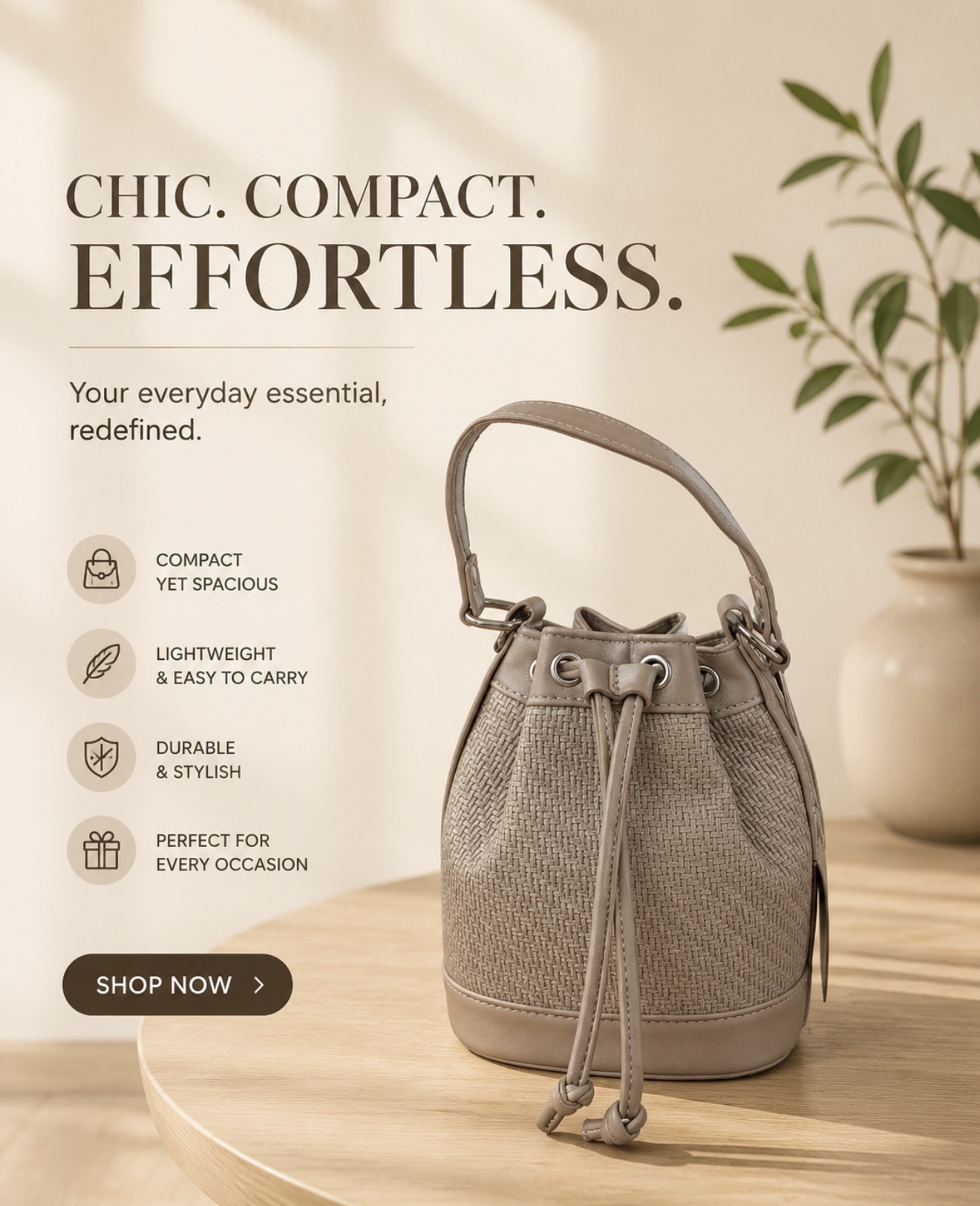 BUCKET BAG