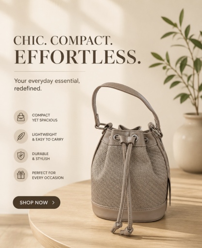 BUCKET BAG