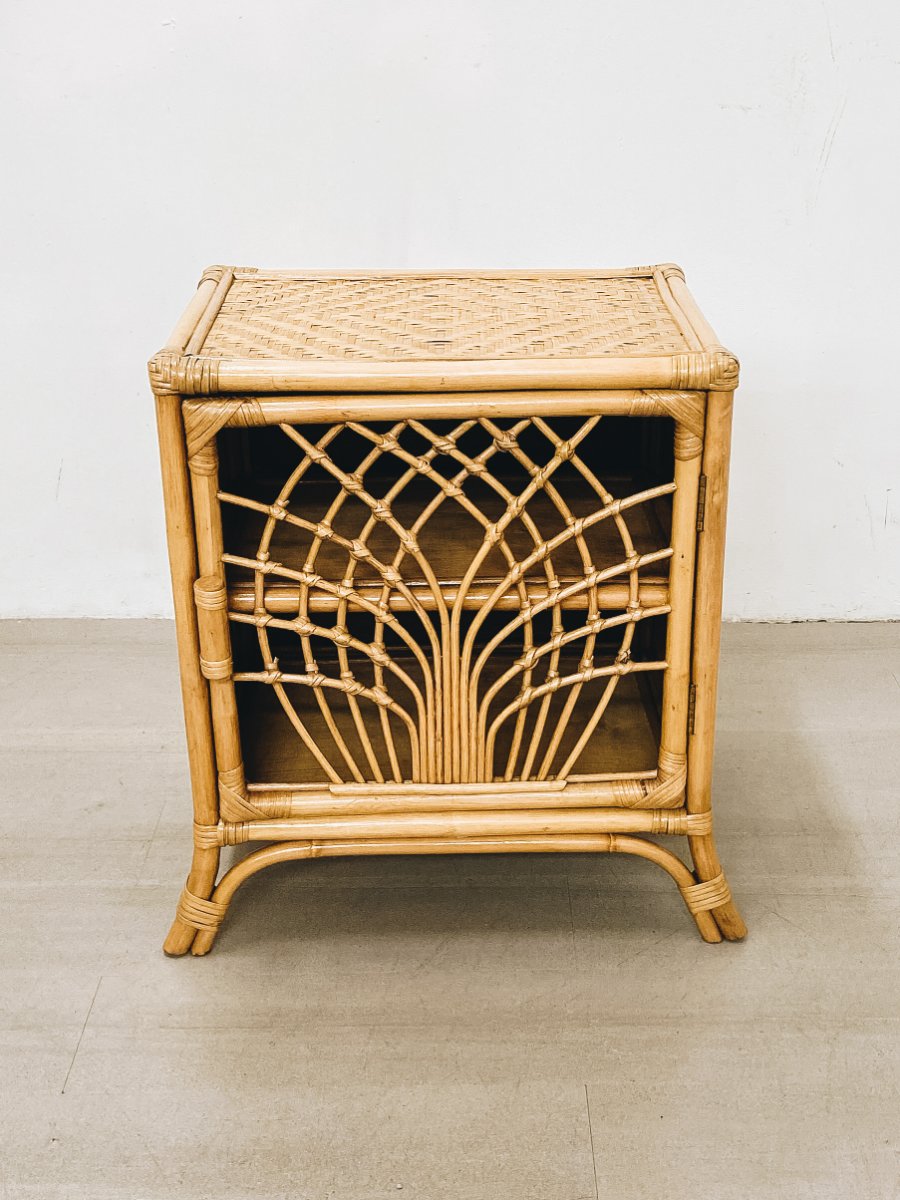 Shena Rattan Side Table