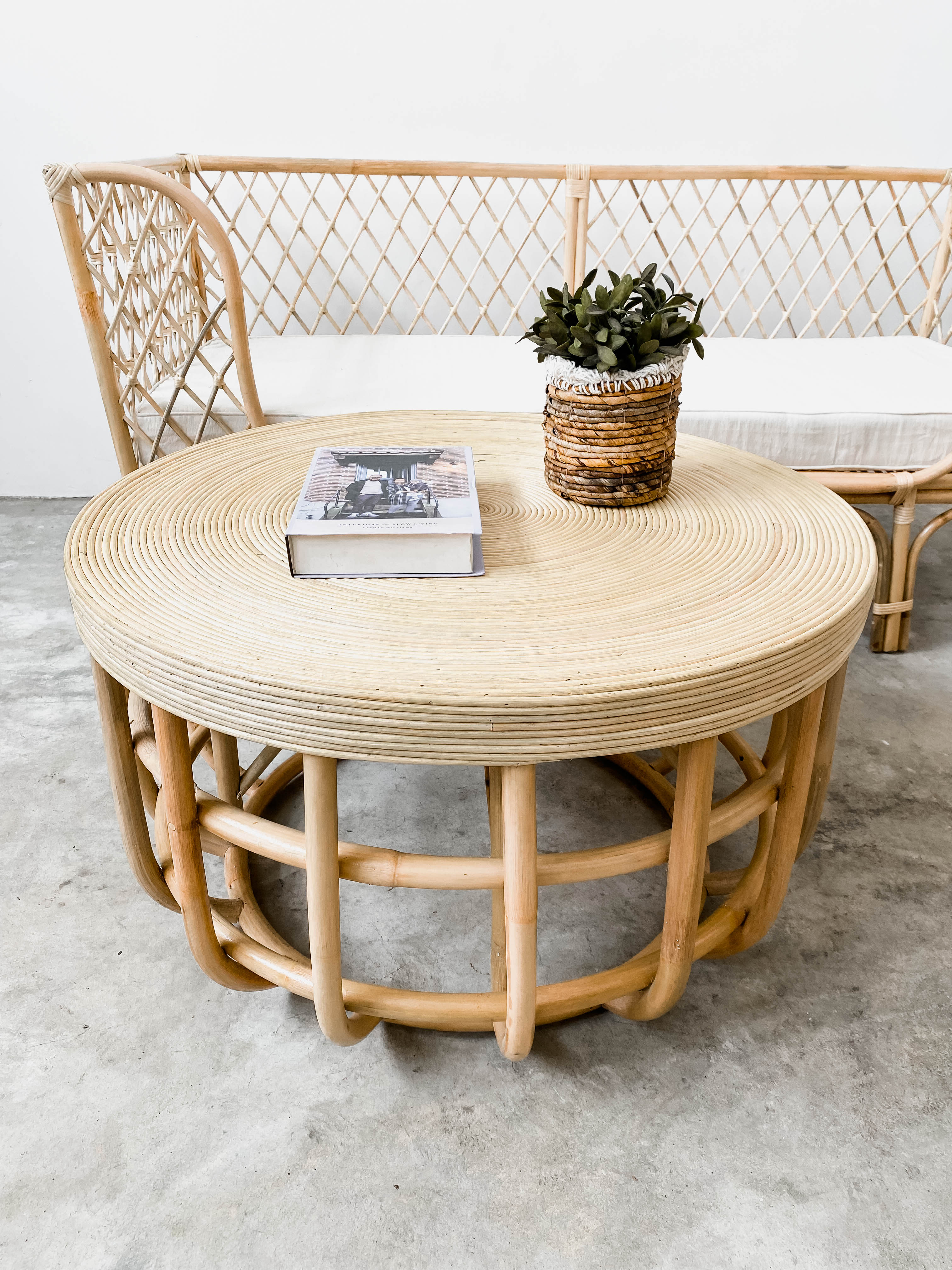 Mindfully Rattan Coffee Table