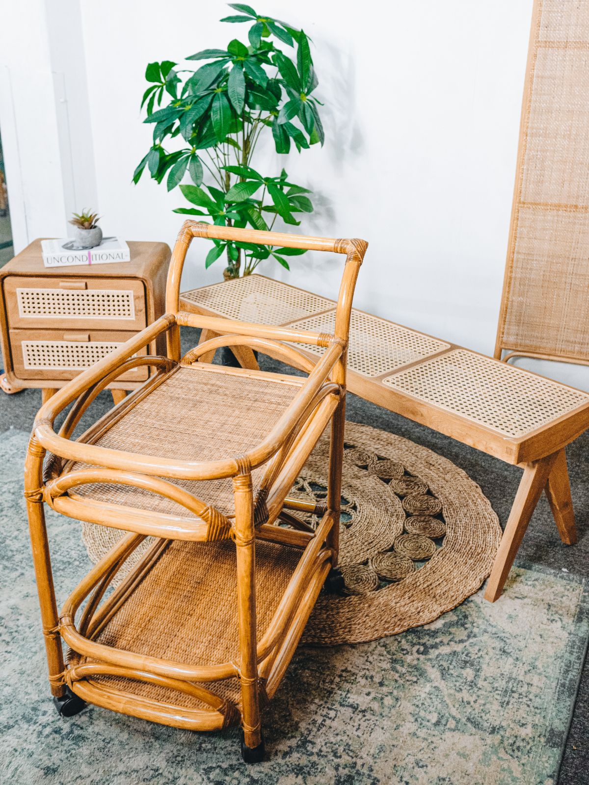 Trolley Rattan