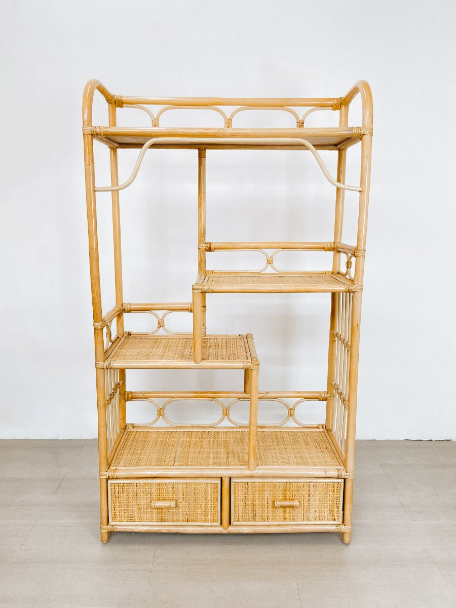 Meadow Rattan Multi Rack