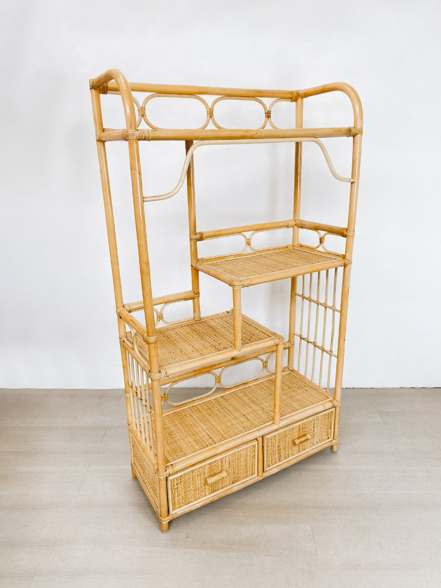 Meadow Rattan Multi Rack
