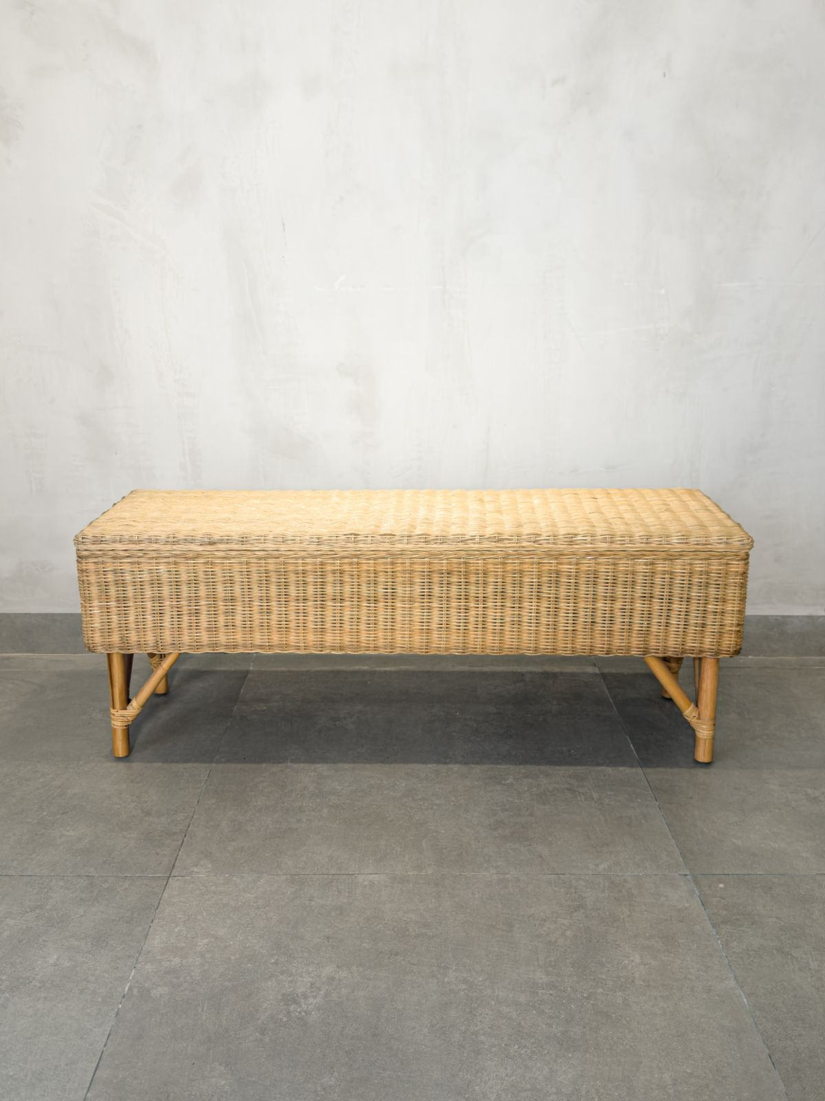 Storange Rattan Bench 