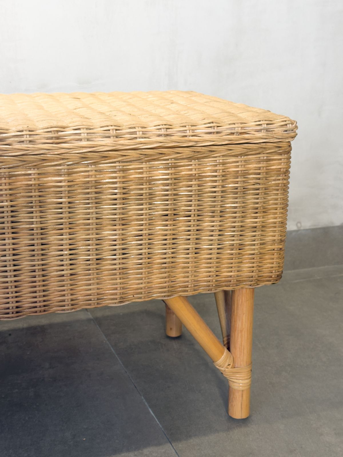 Storange Rattan Bench 