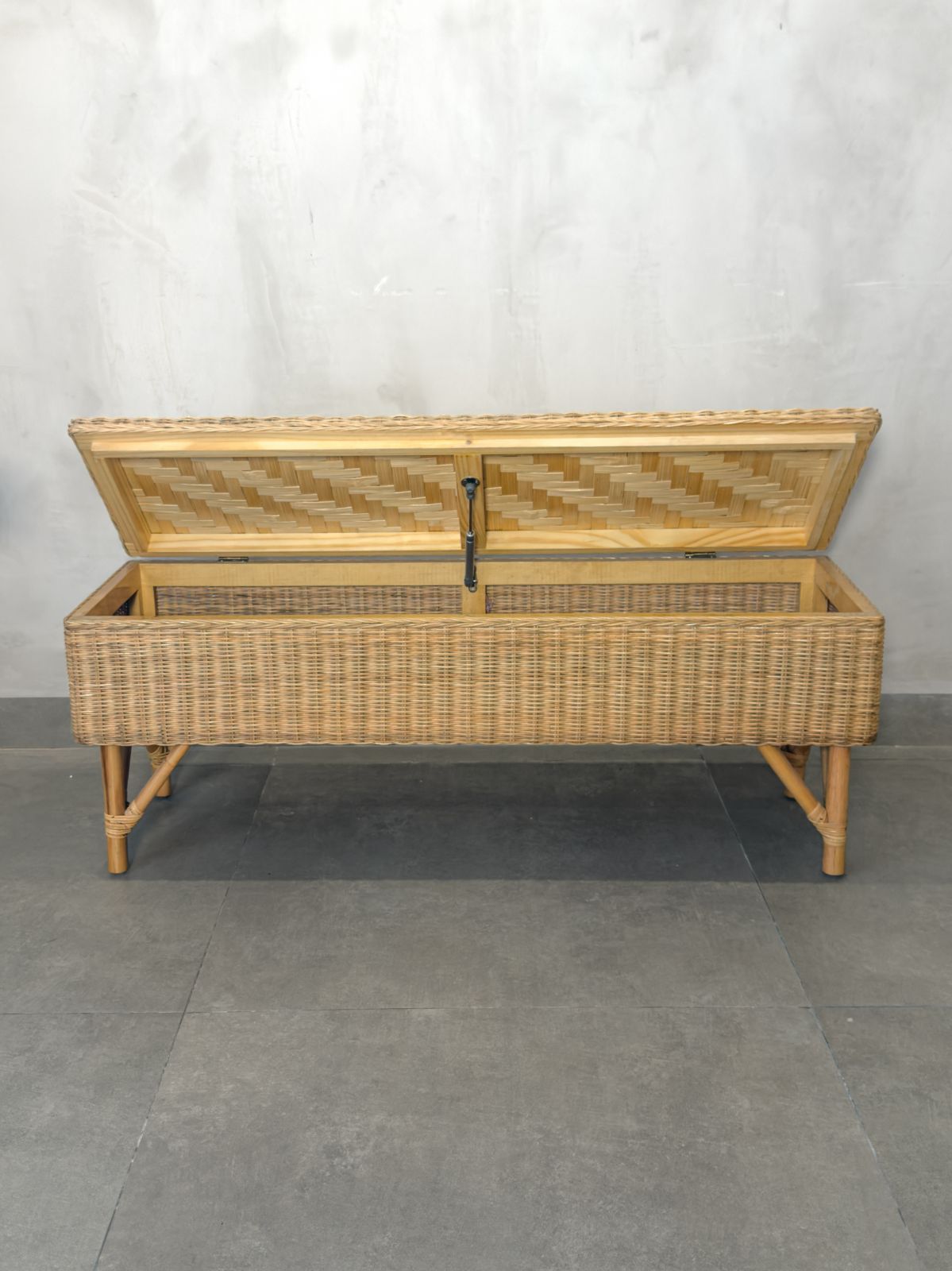 Storange Rattan Bench 