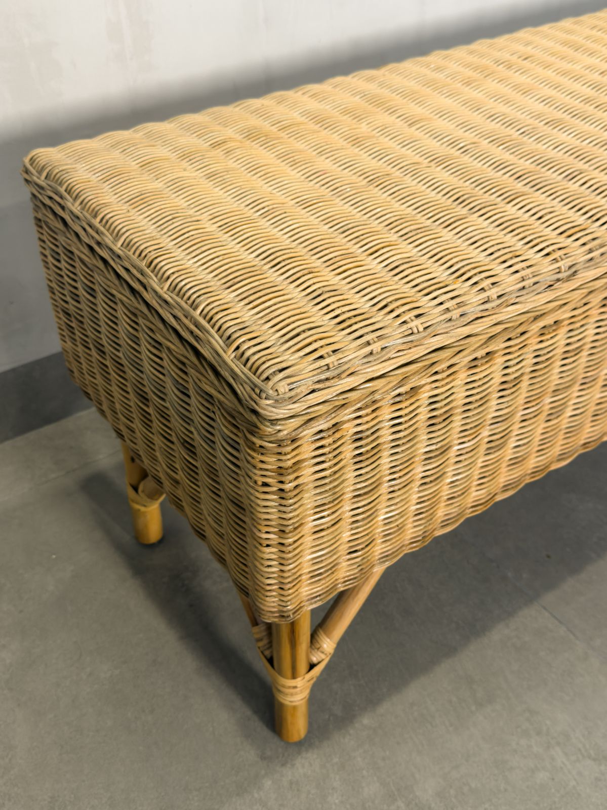 Storange Rattan Bench 