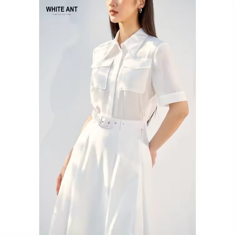 Mira Case Bag Shirt High Quality Textured Appearance Formal Luxury Design Customized Packaging Made In Vietnam Manufacturer