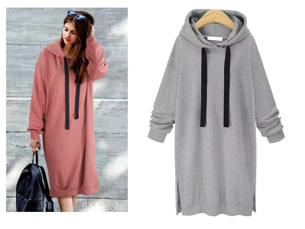 New skirt outer order Southeast Asia Japanese style autumn and winter long sleeve sweater women's coat dress women's clothing