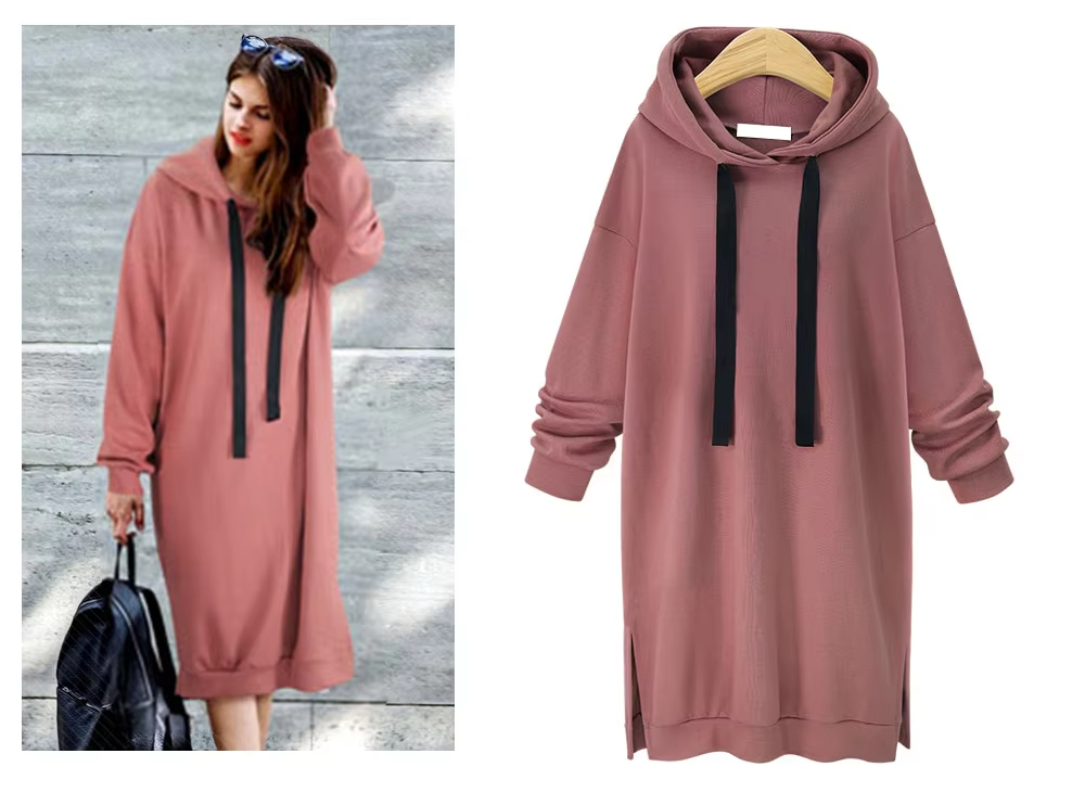 New skirt outer order Southeast Asia Japanese style autumn and winter long sleeve sweater women's coat dress women's clothing