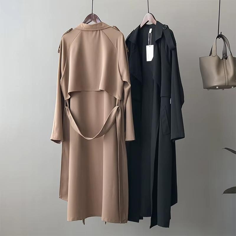 New Fashion High Quality Autumn Winter Korean And Japan Style Woman Trench Long Coats Women For Office Lady