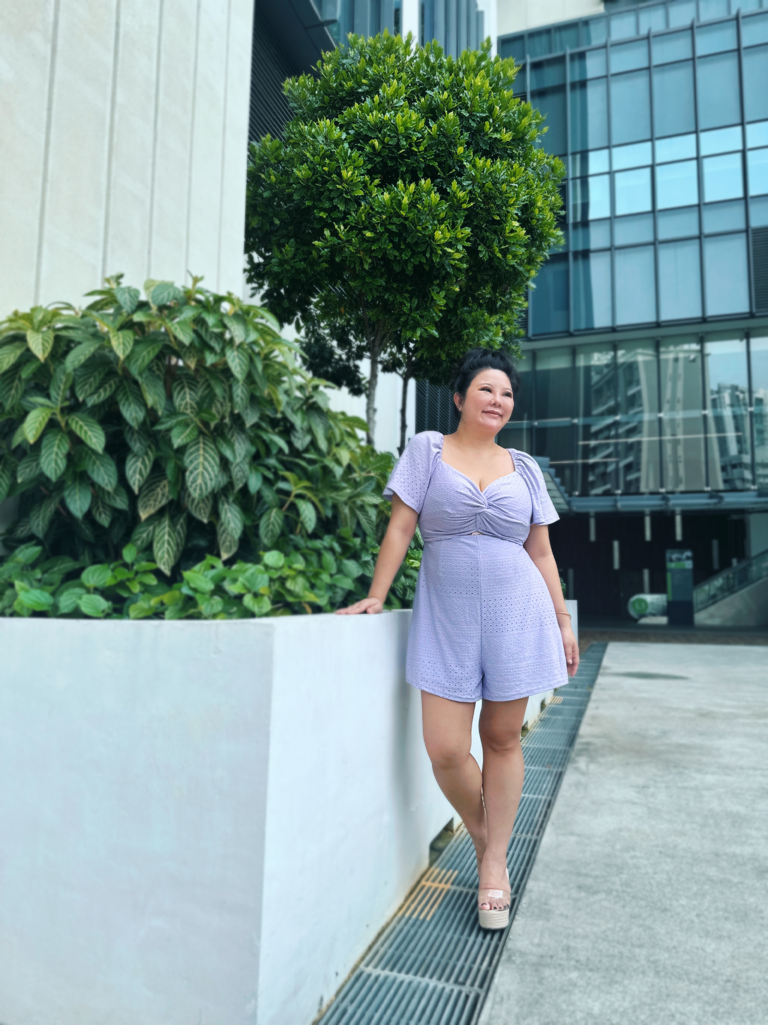 KLEO EYELET ROMPER